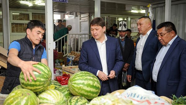 Рабочий визит премьер-министра Сапара Исакова в Нарын - Sputnik Кыргызстан
