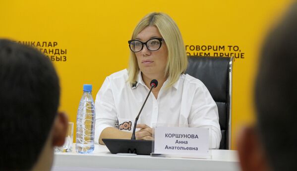 Начальник отдела профориентациии и работы с регионами Управления нового набора ТГУ Анна Коршунова - Sputnik Кыргызстан