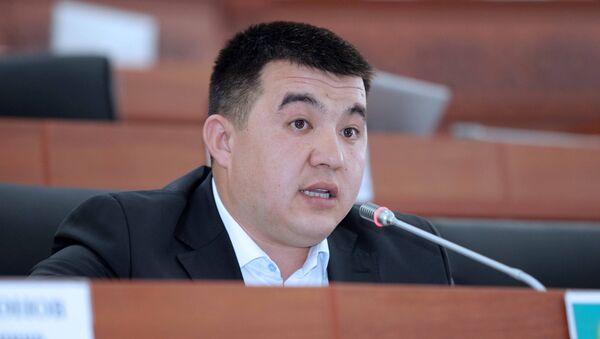 Депутат Урмат Самаев. Архивное фото - Sputnik Кыргызстан