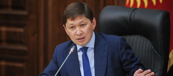 Премьер-министр КР Сапар Исаков Премьер-министр КР Сапар Исаков - Sputnik Кыргызстан