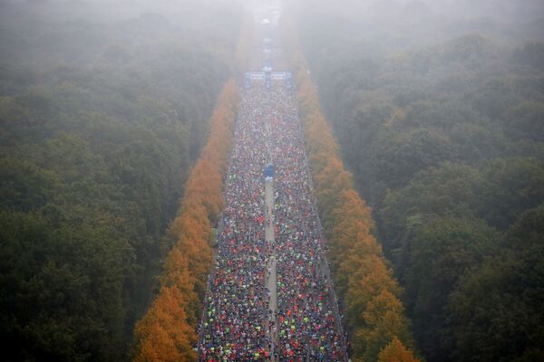 Берлинский марафон в Германии - Sputnik Кыргызстан