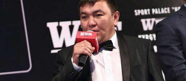 Президент Федерации WEF Кыргызстана Эмиль Токтогонов. Архивное фото - Sputnik Кыргызстан