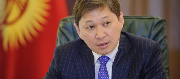 Премьер-министр Кыргызской Республики Сапар Исаков Премьер-министр Кыргызской Республики Сапар Исаков - Sputnik Кыргызстан