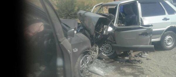 ДТП на трассе Бишкек — Ош - Sputnik Кыргызстан