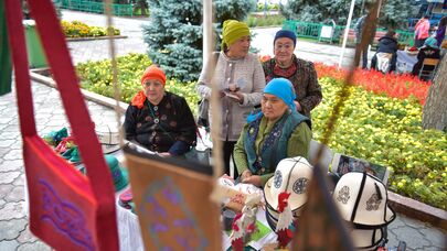 Ежегодная благотворительная ярмарка "От сердца к сердцу" в Бишкеке