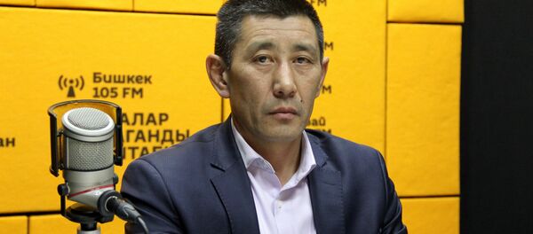 Жаштар иши, дене тарбия жана спорт боюнча мамлекеттик агенттигинин директорунун орун басары Канат Арпачиев. Архив - Sputnik Кыргызстан
