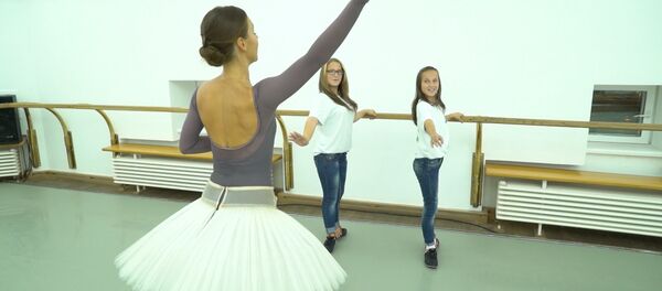 Мастер-класс в Большом театре для участниц Ты супер! Танцы - Sputnik Кыргызстан