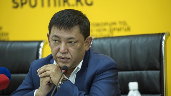 Директор коммунального предприятия Бишкектеплоэнерго Алимбек Абдылдаев - Sputnik Кыргызстан