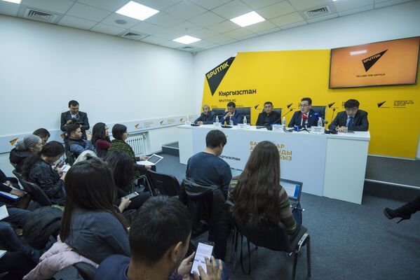 6 октября в мультимедийном пресс-центре Sputnik Кыргызстан состоялась пресс-конференция Какими будут тарифы во время отопительного сезона в Бишкеке - Sputnik Кыргызстан