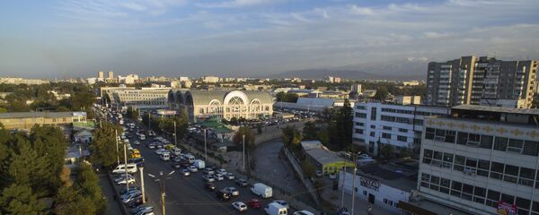 Вид на Бишкек. Архивное фото - Sputnik Кыргызстан