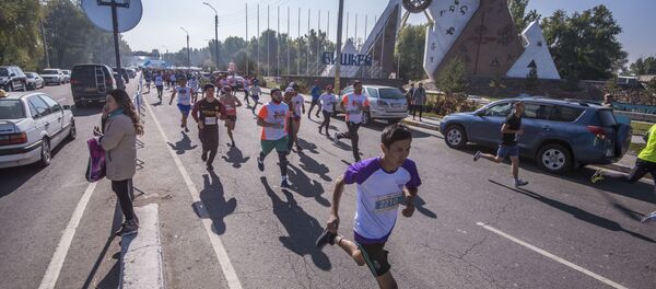 Полумарафон Мол булак куз деми — 2017 в Бишкеке Полумарафон Мол булак куз деми — 2017 в Бишкеке - Sputnik Кыргызстан