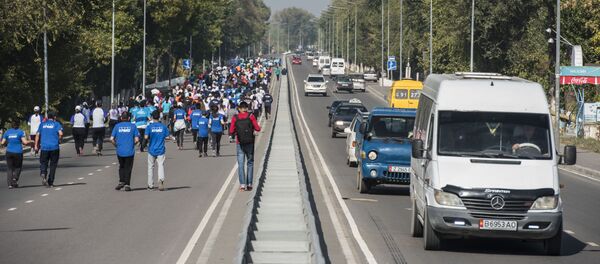 Полумарафон Мол булак куз деми — 2017 в Бишкеке Полумарафон Мол булак куз деми — 2017 в Бишкеке - Sputnik Кыргызстан