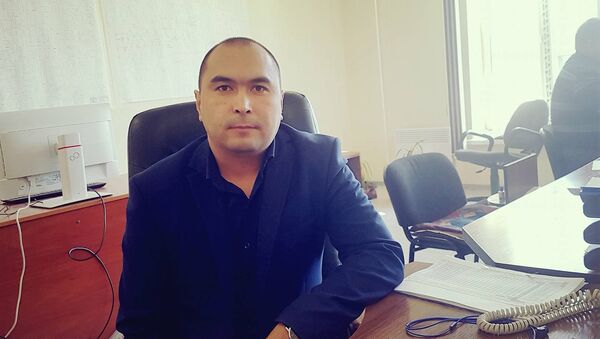 Начальник центральной диспетчерской службы ОАО НЭСК Улан Абдырасулов - Sputnik Кыргызстан