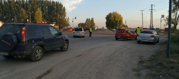 Ситуация у КПП Актилек-автодорожный - Sputnik Кыргызстан