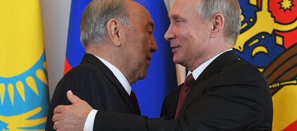 Президент РФ В. Путин принимает участие в заседании Совета глав государств СНГ - Sputnik Кыргызстан