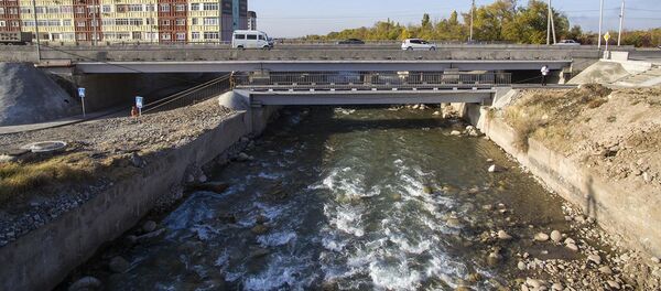 Три новых бишкекских моста — как они выглядят с высоты птичьего полета - Sputnik Кыргызстан