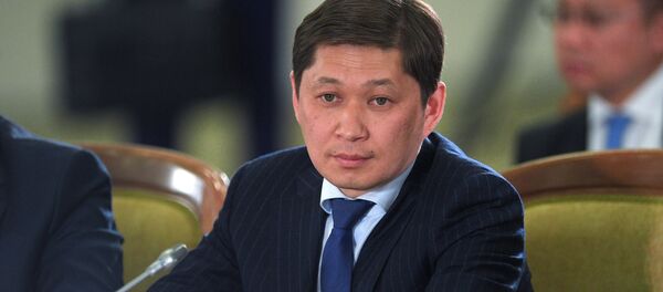 Премьер-министр Кыргызстана Сапар Исаков на заседании Высшего Евразийского экономического совета (ВЕЭС) на уровне глав государств в расширенном составе. - Sputnik Кыргызстан
