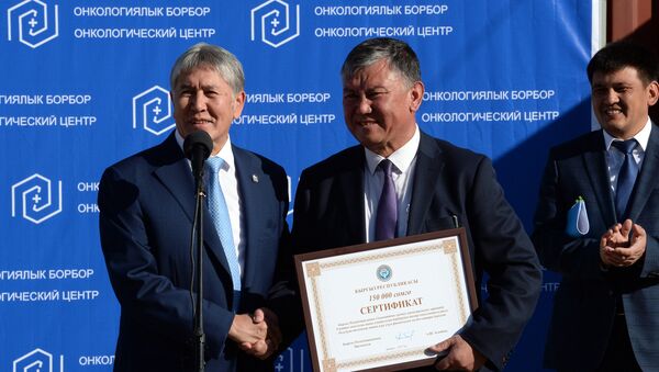 Строительство нового здания детской и взрослой онкогематологии в Бишкеке - Sputnik Кыргызстан