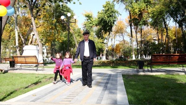 Реконструкция парка в Оше - Sputnik Кыргызстан