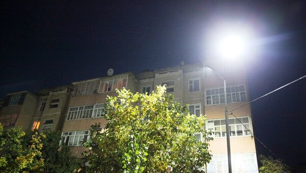 Освещение придомовых территорий многоэтажек в Оше - Sputnik Кыргызстан