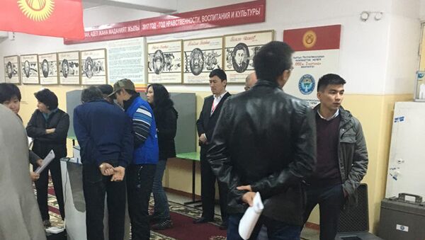 Ход выборов президента Кыргызстана - Sputnik Кыргызстан