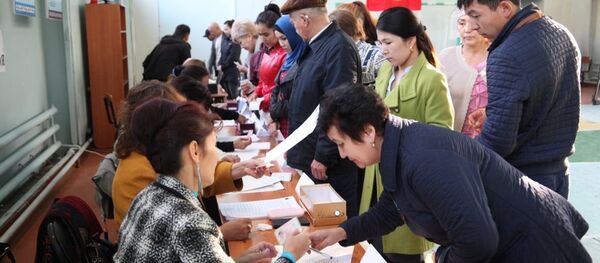 Ход выборов президента Кыргызстана в Оше - Sputnik Кыргызстан