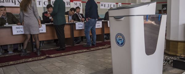 Ход выборов президента Кыргызстана в Бишкеке - Sputnik Кыргызстан