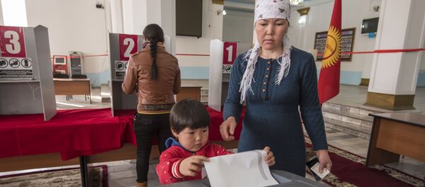 Ход выборов президента Кыргызстана в Бишкеке - Sputnik Кыргызстан