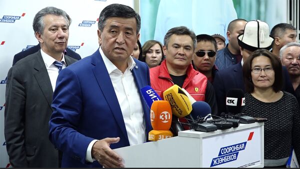 О Бабанове, Казахстане и будущем — пресс-конференция Жээнбекова - Sputnik Кыргызстан