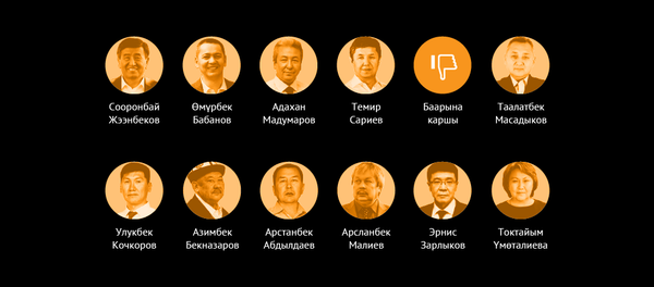 Президенттик шайлоонун алдын ала жыйынтыгы - Sputnik Кыргызстан