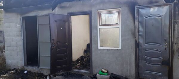 Случаи массового поджога в селе Маевка Аламудунского района - Sputnik Кыргызстан