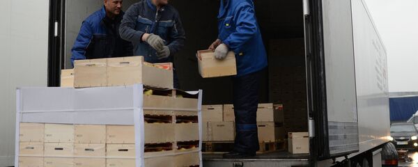 Вывоз товара с овощебазы Новые Черемушки в Бирюлево - Sputnik Кыргызстан