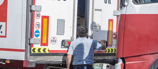 Ситуация на КПП Ак-Тилек на кыргызско-казахской границе - Sputnik Кыргызстан