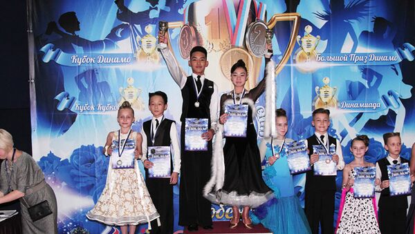 Кыргызстанцы завоевали пять медалей на международном турнире по спортивным бальным танцам Динамиада - 2017 - Sputnik Кыргызстан