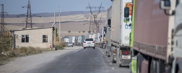 Граница между Киргизией и Казахстаном - Sputnik Кыргызстан