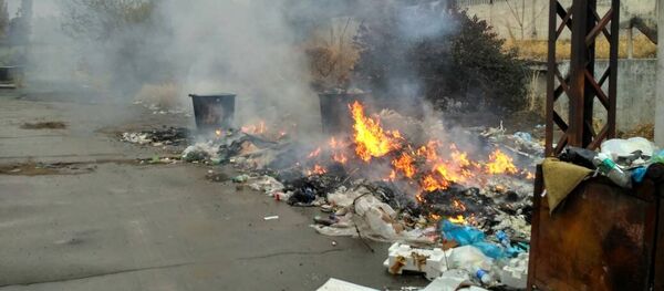 Штраф на мусор в неустановленном месте в Бишкеке - Sputnik Кыргызстан