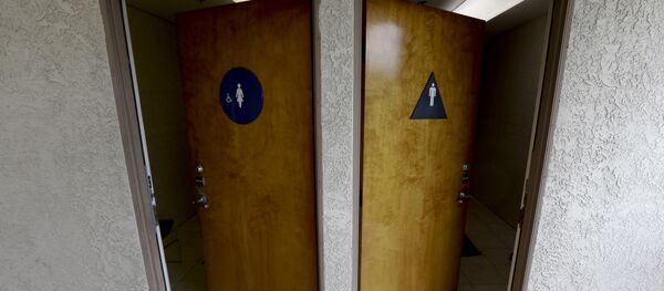 Двери в общественный туалет. Архивное фото - Sputnik Кыргызстан
