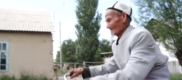 Баткен: токсонду таяган аксакал 60 жылдан бери бир шайтан араба тээп келет Баткен: токсонду таяган аксакал 60 жылдан бери бир шайтан араба тээп келет - Sputnik Кыргызстан