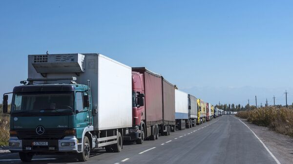 Граница между Киргизией и Казахстаном - Sputnik Кыргызстан