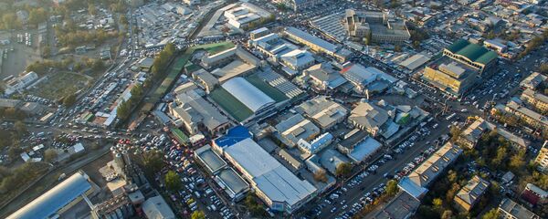 Город Бишкек с высоты Город Бишкек с высоты - Sputnik Кыргызстан