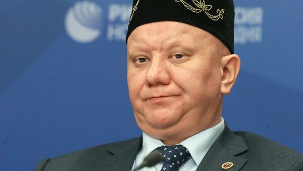 Член Общественной палаты РФ муфтий Альбир Крганов. Архивное фото - Sputnik Кыргызстан