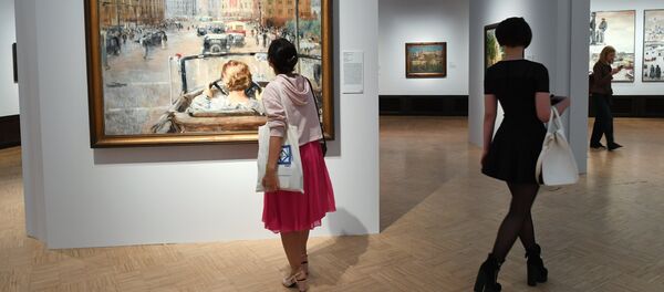 Выставка картин. Архивное фото - Sputnik Кыргызстан