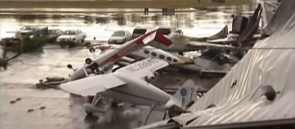 Последствия разрушительного шторма в Северной Каролине Последствия разрушительного шторма в Северной Каролине - Sputnik Кыргызстан