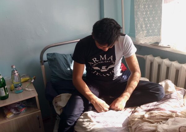 Пострадавший Арсен Муратбек уулу - Sputnik Кыргызстан