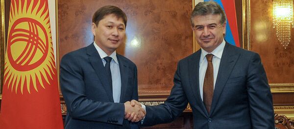 Очередное заседание Евразийского межправительственного совета в Ереване Очередное заседание Евразийского межправительственного совета в Ереване - Sputnik Кыргызстан