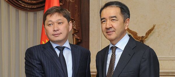 Рабочий визит Сапара Исакова в Казахстан - Sputnik Кыргызстан