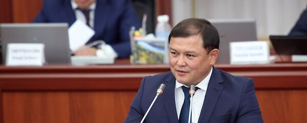 Спикер Жогорку Кенеша Дастан Жумабеков. Архивное фото Спикер Жогорку Кенеша Дастан Жумабеков. Архивное фото - Sputnik Кыргызстан