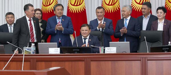 Избрание нового спикера Жогорку Кенеша - Sputnik Кыргызстан