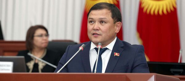 Жогорку Кеңештин төрагасы Дастан Жумабеков. Архив - Sputnik Кыргызстан