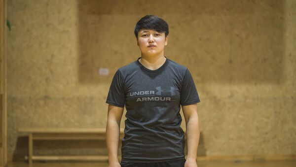 Чемпионка Азии по женской борьбе кыргызстанка Мээрим Жуманазарова - Sputnik Кыргызстан